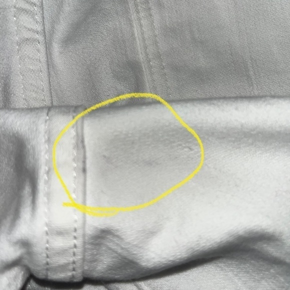 Madewell Tall 10” High Rise Skinny Jeans AJ295 White 30T 30 - Picture 7 of 8